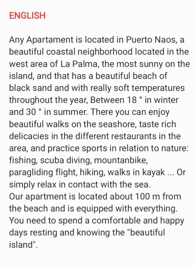 Apartamento Any Puerto De Naos Extérieur photo